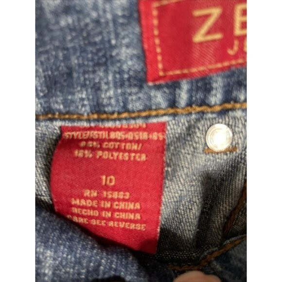 Vintage Zena Women's Jeans High Rise Size 10 Measures - Picture 4 of 6